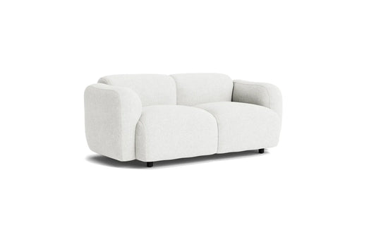 2 personers grå sofa