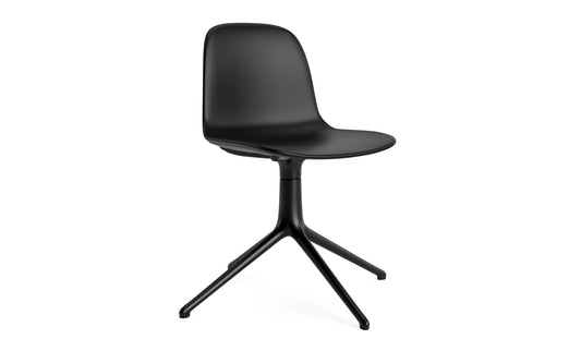 Form Chair Swivel 4L Full Upholstery Alu - Normann Copenhagen