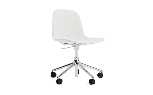 Form Chair Swivel 5W Gas Lift Full Upholstery Alu Polstret - Normann Copenhagen