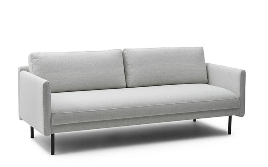 lysegrå sofa