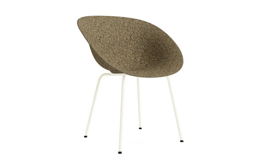 Mat Armchair Cream Steel - Normann Copenhagen