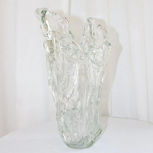 vase i genbrugsglas