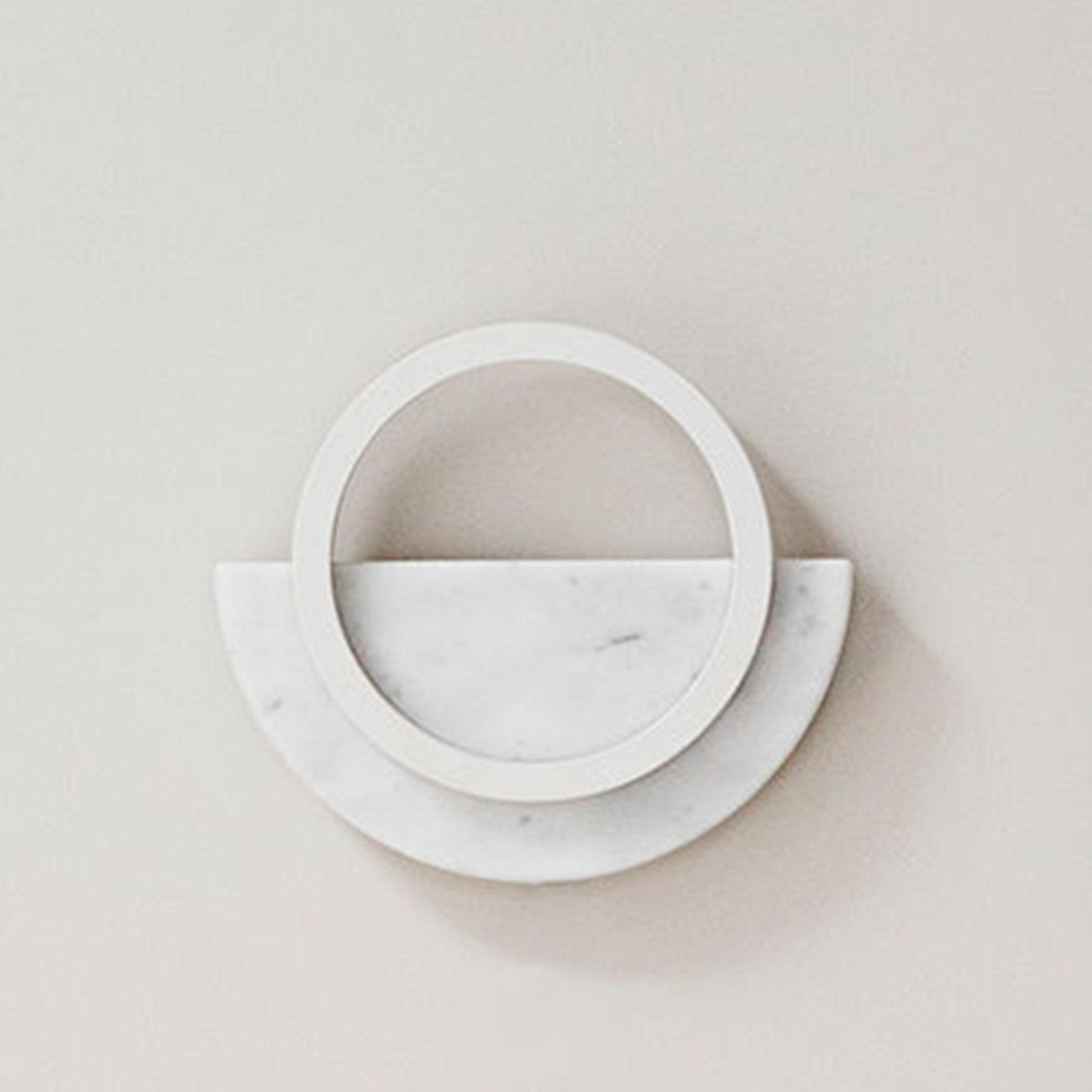 Composition Wall Light - Semi Circle White - FÓLK Reykjavik